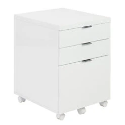 Reza Storage Cabinet - White