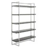 Reza Shelf - Black/Chrome 1 Reza Shelf - Black/Chrome -Online Furniture Sale 010131483 1 53375.1690285951.386.513