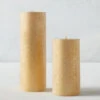 Shimmer Beaded Pillar Candle - Champagne -Online Furniture Sale 221657861 73883.1690297821.386.513