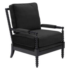 Spindle Chair - High Gloss Black -Online Furniture Sale 810219859 20194.1690278035.386.513