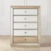 Omni Mirrored 5 Drawer Chest -Online Furniture Sale webimage 014753648