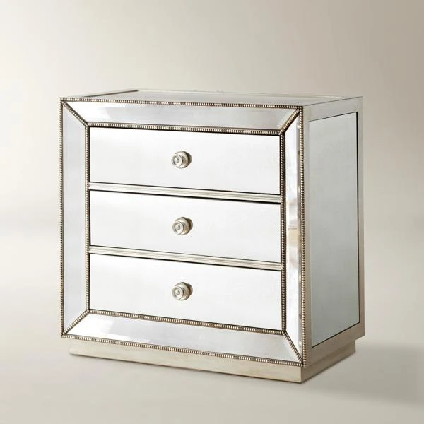 Omni Mirrored 3 Drawer Chest 4 Omni Mirrored 3 Drawer Chest - Image 2