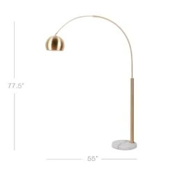Orson Floor Lamp - Brass -Online Furniture Sale webimage 021201672 DIM