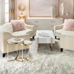 Mongolian Pillow 22" - Blush -Online Furniture Sale webimage 040936538 rv1 jpg