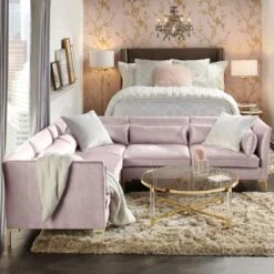 Mongolian Pillow 22" - Blush -Online Furniture Sale webimage 040936538 rv3 jpg