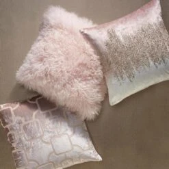 Mongolian Pillow 22" - Blush -Online Furniture Sale webimage 040936538 rv4 jpg