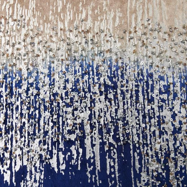 Joie De Vivre Pillow 22" - Sapphire 5 Joie De Vivre Pillow 22" - Sapphire - Image 3