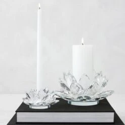 Crystal Lotus Candlelight Collection