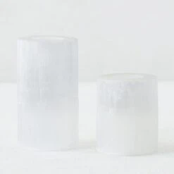 Selenite Votive