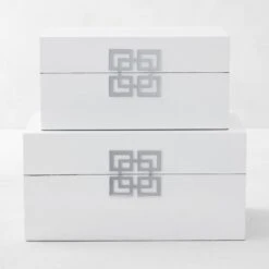 Ming Boxes - Set Of 2