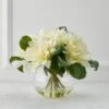 Dahlia In Glass - White 2 Dahlia In Glass - White -Online Furniture Sale webimage 168122097 jpg