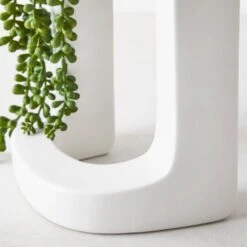 Nikki Chu - Pink Orchid In White Vase -Online Furniture Sale webimage 168247451 DTL2