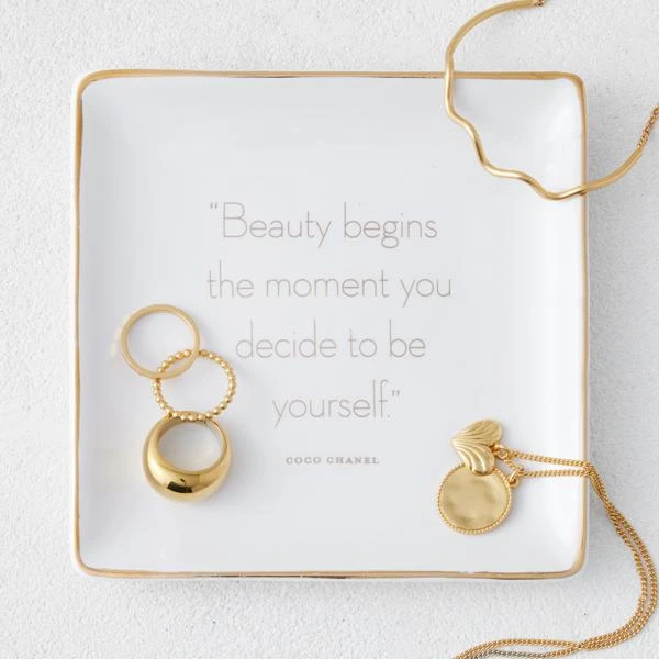 Beauty Begins Trinket Tray 4 Beauty Begins Trinket Tray - Image 2