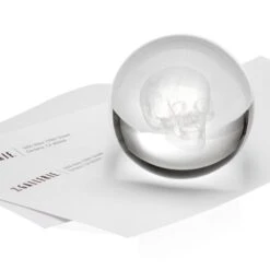 Crystal Skull Paperweight