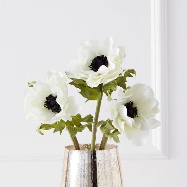 Anemone Spray Stem - Set Of 3 3 Anemone Spray Stem - Set Of 3