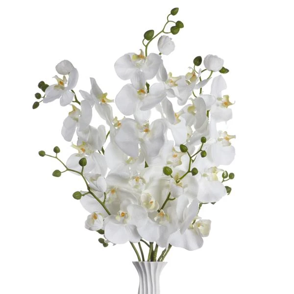 Faux Phalaenopsis Spray - Set Of 3 3 Faux Phalaenopsis Spray - Set Of 3