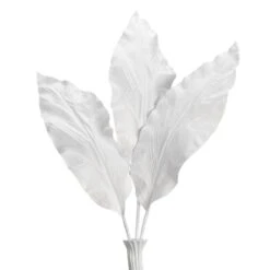 Canna Leaf Branch - Set Of 3