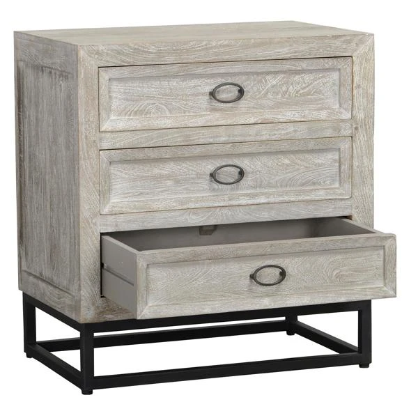 Marabella 3 Drawer Nightstand 5 Marabella 3 Drawer Nightstand - Image 3