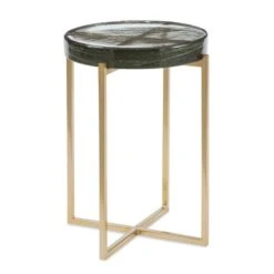 Livorna Round Accent Table - 19"H