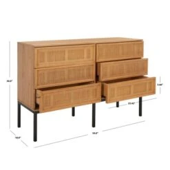 Dania Dresser -Online Furniture Sale webimage 601105531 DIM