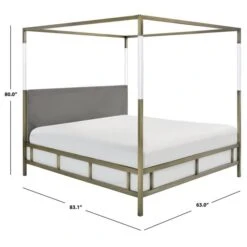 Gwenyth Canopy Bed 21 Gwenyth Canopy Bed -Online Furniture Sale webimage 601883484 4