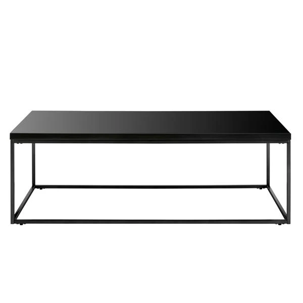 Cory Rectangle Coffee Table - Black/Black 3 Cory Rectangle Coffee Table - Black/Black