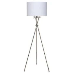 Max Floor Lamp - Nickel