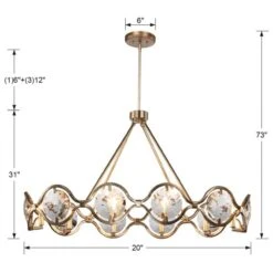 Kinsley Chandelier -Online Furniture Sale webimage 612204282 3 jpg