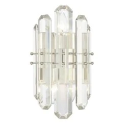 Fallon 2 Light Sconce - Polished Nickel