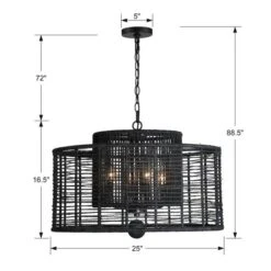 Ayanna Chandelier -Online Furniture Sale webimage 612211051 6 jpg