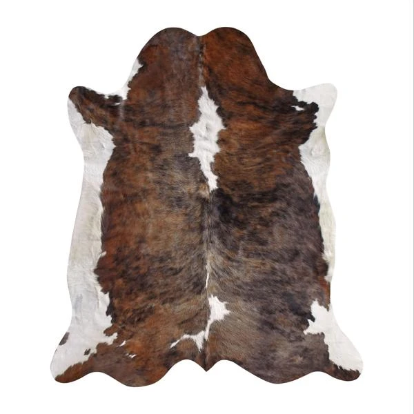 Augusto Hair On Cowhide Rug - Medium Brown 4 Augusto Hair On Cowhide Rug - Medium Brown - Image 2