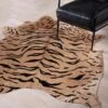 Miguel Hair On Cowhide Rug - Tan/Black -Online Furniture Sale webimage 620009735 jpg