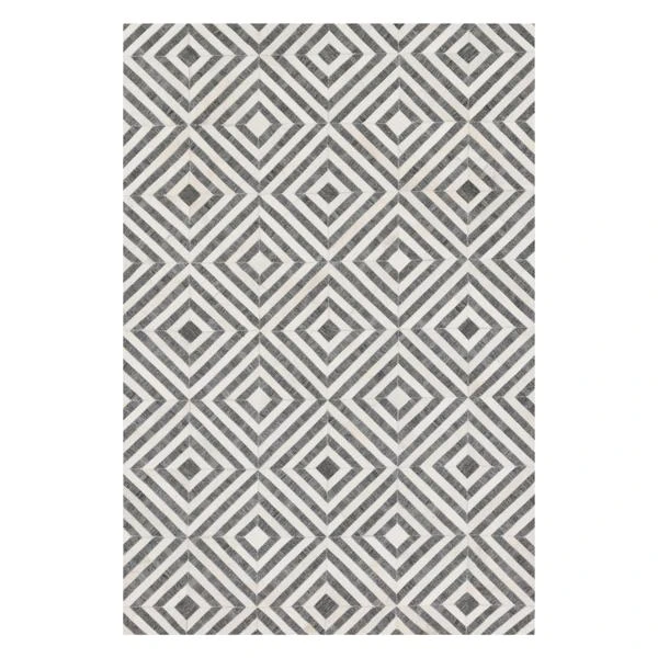 William Rug - Grey/Ivory 3 William Rug - Grey/Ivory