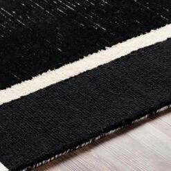 Ellery Rug - Black/Ivory -Online Furniture Sale webimage 620037367 5 jpg