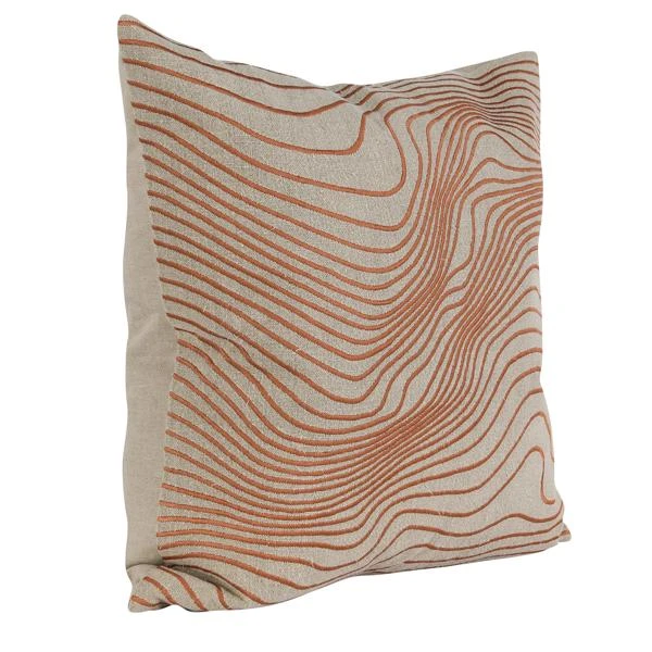 Potts Pillow 22" - Terracotta 4 Potts Pillow 22" - Terracotta - Image 2
