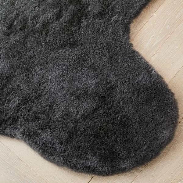 Lapin Animal Shape Rug - Slate 4 Lapin Animal Shape Rug - Slate - Image 2