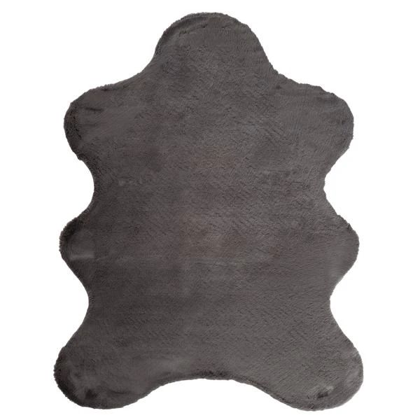 Lapin Animal Shape Rug - Slate 5 Lapin Animal Shape Rug - Slate - Image 3