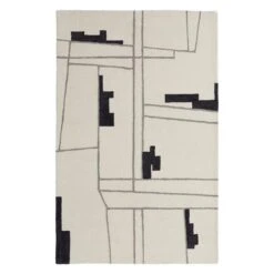 Maggie Rug - Ivory/Black
