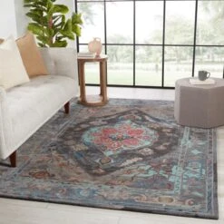 Elizabeth Rug - Blue 9 Elizabeth Rug - Blue -Online Furniture Sale webimage 620718936 RV