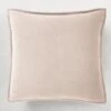 Velvet Pillow 20" - Light Beige -Online Furniture Sale webimage 620721142