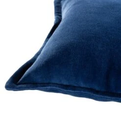 Long Velvet Lumbar Pillow - Navy -Online Furniture Sale webimage 620721145 DTL2