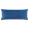 Long Velvet Lumbar Pillow - Navy
