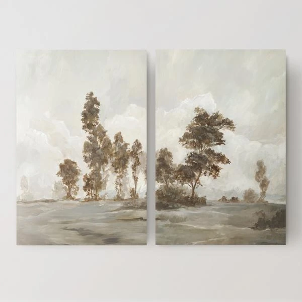 Quaint Trees - Set Of 2 3 Quaint Trees - Set Of 2