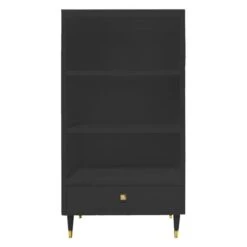 Uptown Bookcase With Drawer - Black