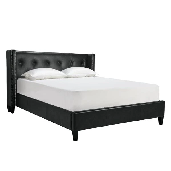 Porter Low Leather Bed 3 Porter Low Leather Bed