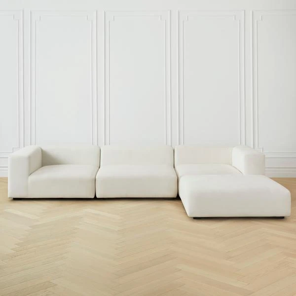 Dylan Sectional With Ottoman - 4 PC 3 Dylan Sectional With Ottoman - 4 PC